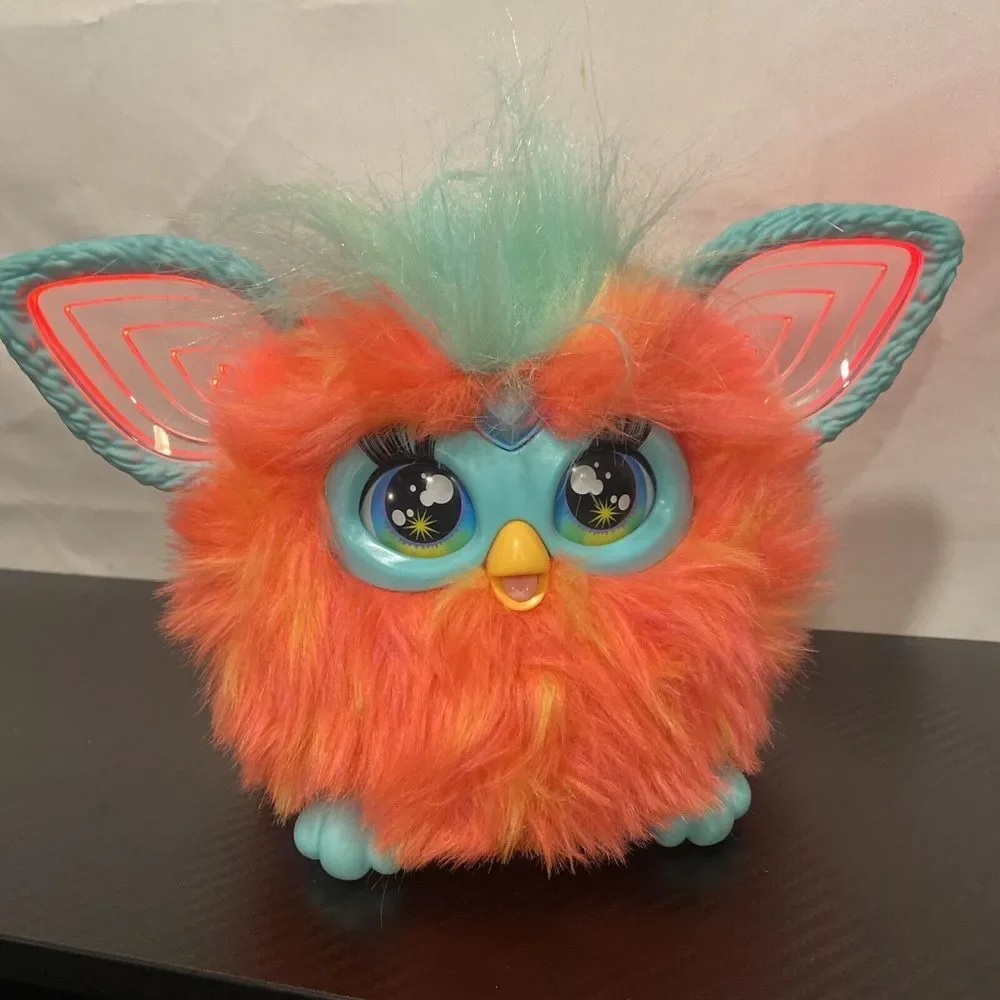 Furby Coral Interactive Plush‎ Toy No Accessories Tested Working
